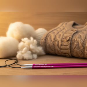 KnitPro Zing personalisierte Rundstricknadel mit 80 cm Seil